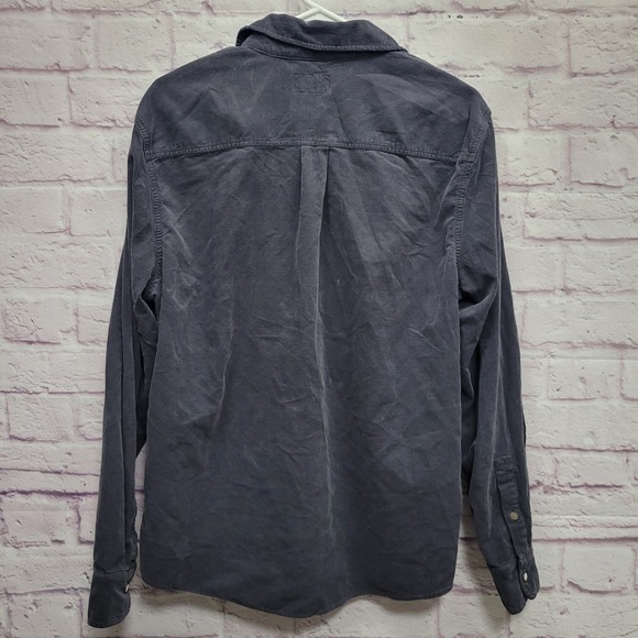 Marine Layer Corduroy Button Shirt Mens M Ribbed Preppy Outdoor Minimalist Gorp - Picture 2 of 8